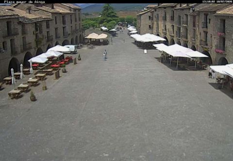 Plaza de Aínsa