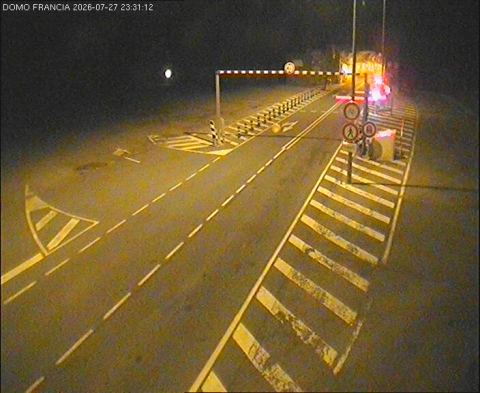 Webcam en directo: Túnel Bielsa. Salida Francia