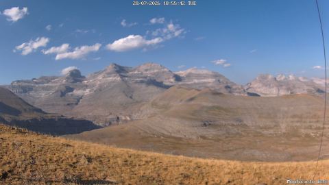 Webcam en directo: Macizo de Monte Perdido