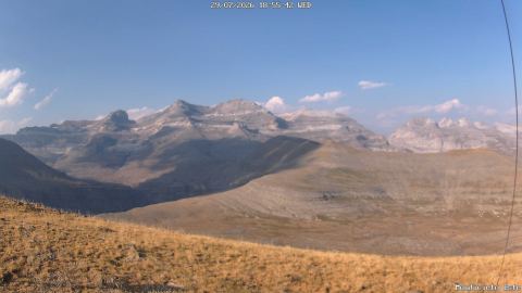 Webcam en directo: Macizo de Monte Perdido