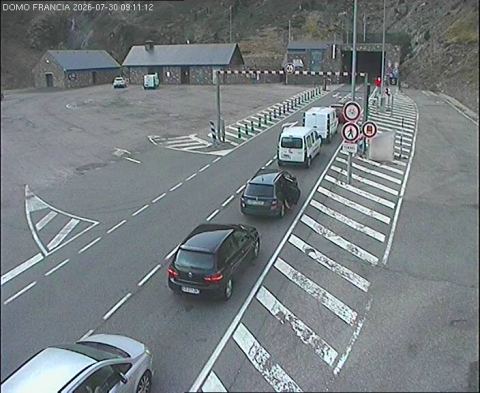 Webcam en directo: Túnel Bielsa. Salida Francia