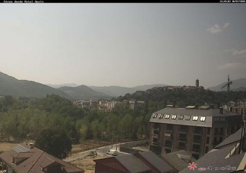 Webcam en directo: Panorámica de Aínsa
