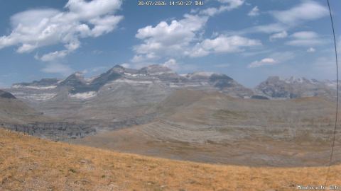 Webcam en directo: Macizo de Monte Perdido