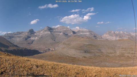Webcam en directo: Macizo de Monte Perdido