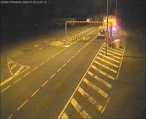 Webcam en directo: Túnel Bielsa. Salida Francia