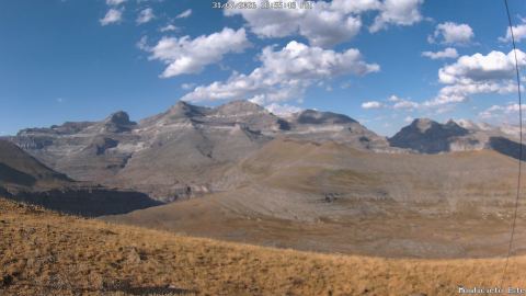 Webcam en directo: Macizo de Monte Perdido