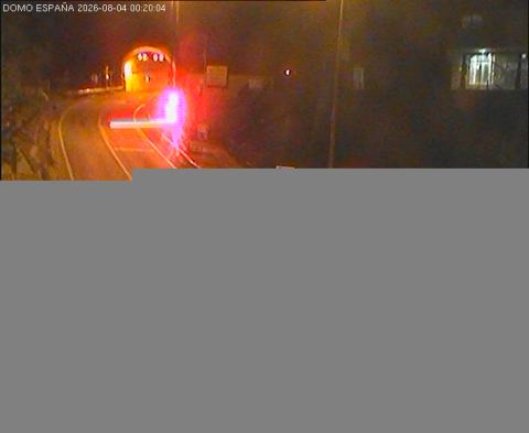 Webcam en directo: Túnel de Bielsa. Salida España