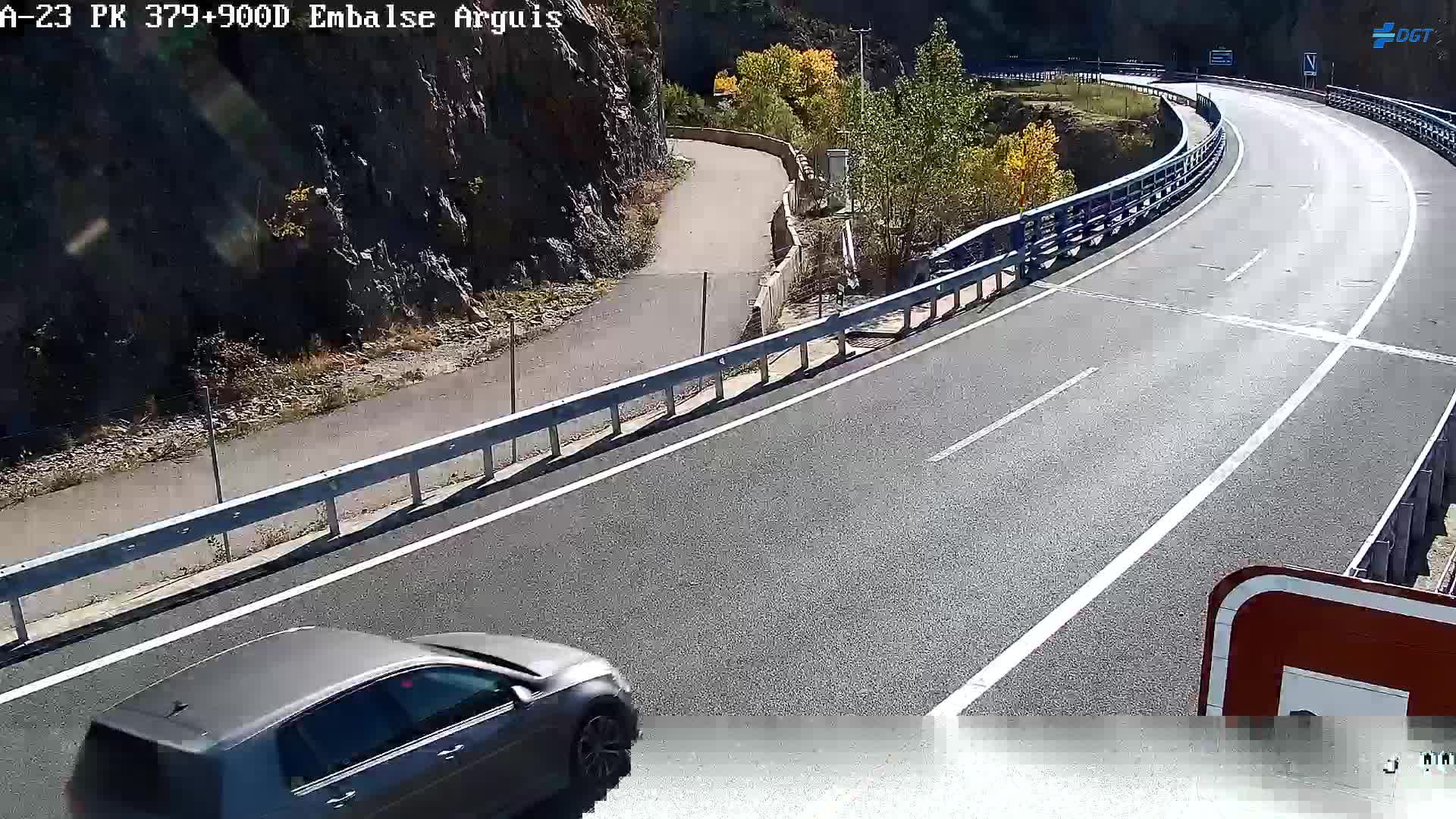 Webcam Embalse de Arguis (A-23) en directo