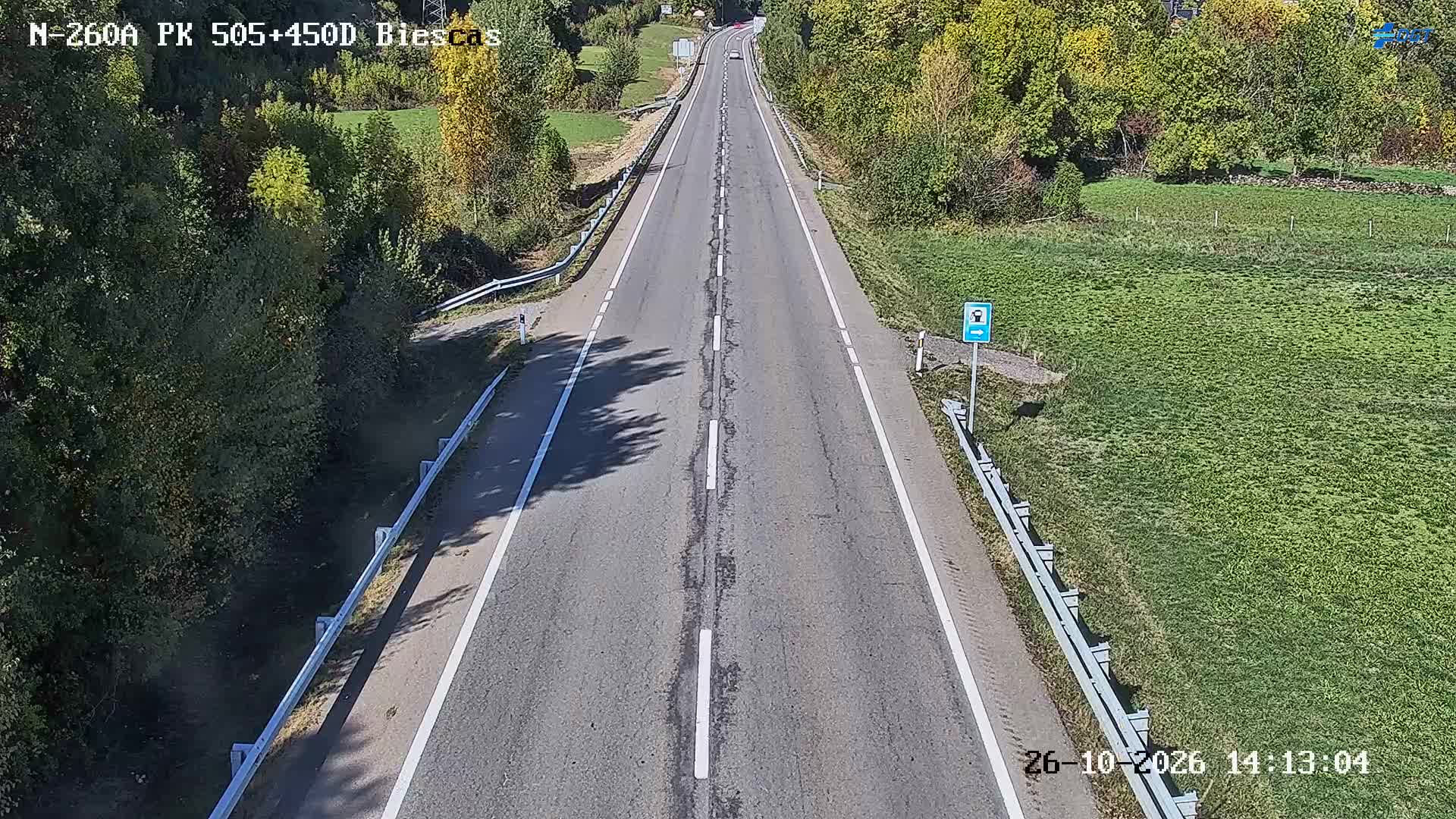 Webcam Biescas (N-260a) en directo