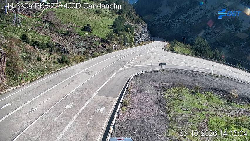 Webcam Cruce de Candanchú en directo