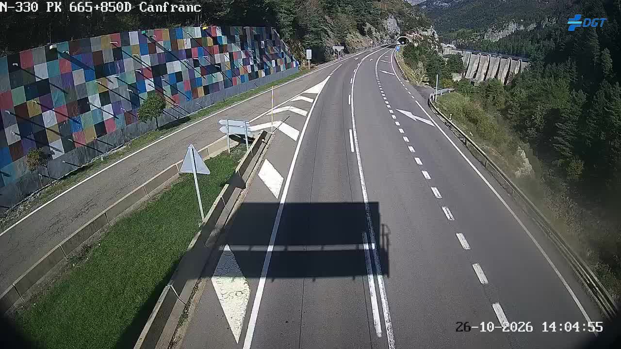 Webcam Canfranc (N-330) en directo